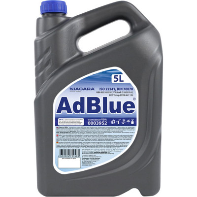 Жидкость AdBlue для систем SCR а/м Евро 4/5/6 NIAGARA 4008000011