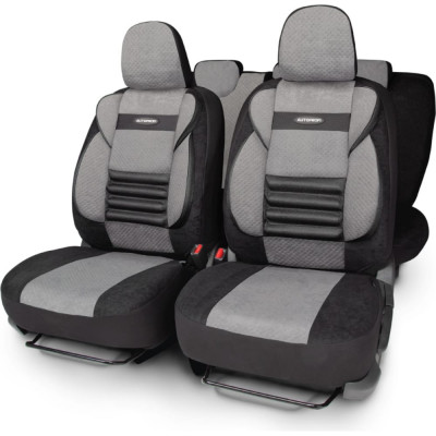 Авточехлы AUTOPROFI Comfort COMBO CMB-1105 BK/D.GY