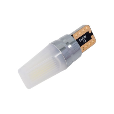 SKYWAY Автолампа диод T10W5W 12-24V COB диод 1-конт с обманкой Белая Салон, габариты, номер S08201434