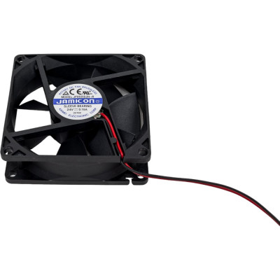 JAMICON вентилятор JF0825S2H 80х80х25 24В с разъемом 2 конт.MOLEX 5239-2(PHU-2) С00034206
