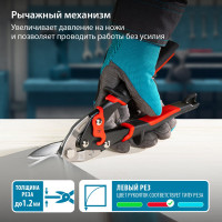 Ножницы по металлу GROSS PIRANHA 78321