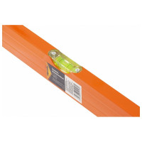 Алюминиевый уровень SPARTA,600 мм,3 глазка, желтый, линейка// 330235