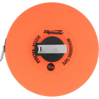 Геодезическая рулетка SPARTA 30 м, 12,5 мм, лента ПВХ, закрытый круглый корпус 312235