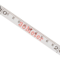 Геодезическая рулетка SPARTA 30 м, 12,5 мм, лента ПВХ, закрытый круглый корпус 312235