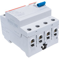 Выключатель дифференциального тока ABB 2CSF204001R1250 F204 4п AC 25A 30mA
