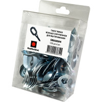 Кольцо скрученное для вытягивания (100 шт) RedHotDot SR00004