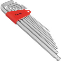 Набор имбусовых ключей MATRIX HEX 9 шт экстра-длинный с шаром 16410