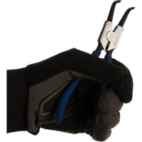 Съемник для стопорных колец KING TONY 180 мм загнутые, разжатие 68SB-07