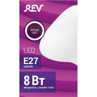 Светодиодная лампа LED R63 E27 8Вт 4000K REV 32337 2