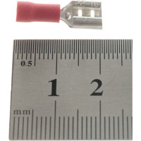 Плоский разъем КВТ РПИ-М 1,5-(6,3) 49616