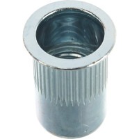 Заклепка с внутренней резьбой Kenner потайной бортик Белый цинк м10х1,5х21 180шт зрп10