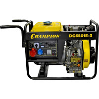 Дизельный генератор CHAMPION DG6501E-3