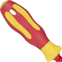 Шлицевая диэлектрическая отвертка NORGAU 2,5х75 мм, тип N171-2,5x75 067062225