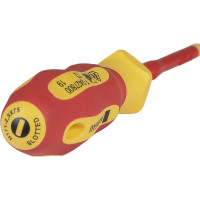 Шлицевая диэлектрическая отвертка NORGAU 2,5х75 мм, тип N171-2,5x75 067062225