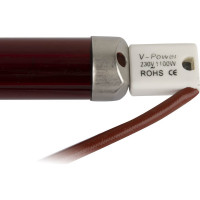 Лампа 40 см (для ИК сушки WDK-2H - 16) WIEDERKRAFT WDK-L1