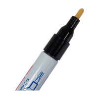 Лаковый маркер Edding пеинт E-751/1 чёрный, 1-2 мм, металлический корпус 87775