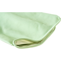 Латексные перчатки Рыжий кот с хлопковым напылением, зеленые, размер M 101279