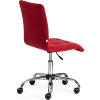 Кресло TetChair ZERO флок бордовый 10 13503