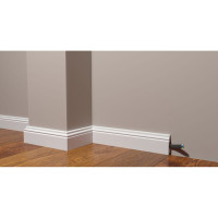 Напольный плинтус Decor-Dizayn ударопрочный влагостойкий под покраску 60Х13Х2000 мм DD27