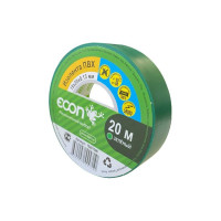 Изолента ECON 19/20/0,13, зелёный 19201306