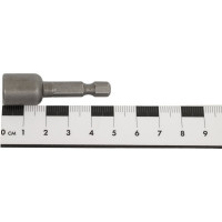 Насадка торцевая с магнитом (2 шт; 10 мм; 1/4"; CrV) HOEGERT TECHNIK HT1S458