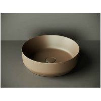 Умывальник чаша Ceramicanova Element накладная, темно-коричневый матовый 390х390х120 мм CN6022MDB