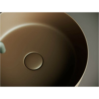 Умывальник чаша Ceramicanova Element накладная, темно-коричневый матовый 390х390х120 мм CN6022MDB