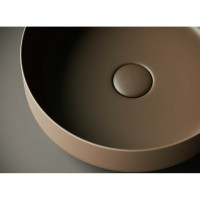 Умывальник чаша Ceramicanova Element накладная, темно-коричневый матовый 390х390х120 мм CN6022MDB
