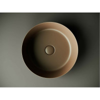 Умывальник чаша Ceramicanova Element накладная, темно-коричневый матовый 390х390х120 мм CN6022MDB