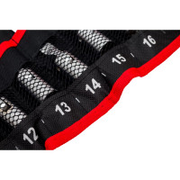 Набор рожково-торцевых ключей Forsage шарнирные, 10 пр 49575 F-5010R F-5010R(49575)