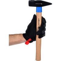 Слесарный молоток HOEGERT TECHNIK кованый, 800 г, с деревянной рукояткой HT3B008