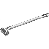 Торцевой ключ HORTZ шарнирный 8х 9 хромированный HOR 120794