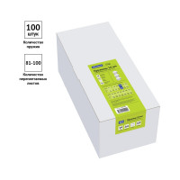 Пружины OfficeSpace пластик D=14 мм белый, 100 шт PC7009