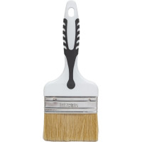 Кисть DECOR Black White универсальная 100х15мм, светлая смешанная щетина, 2К ручка 880-100