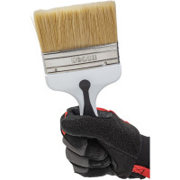 Кисть DECOR Black White универсальная 100х15мм, светлая смешанная щетина, 2К ручка 880-100