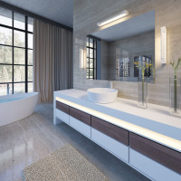 Настенный светильник ODEON LIGHT ARNO металл, LED, 18W 3887/18WW