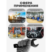 Рожковый ключ Forcekraft ударный односторонний 36мм FK-79136(26992)