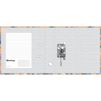 Папка-регистратор BERLINGO Hummingbird 70 мм, крафт-бумага, с рисунком ATk_70404