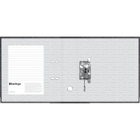 Папка-регистратор BERLINGO Standard 70 мм, мрамор, с карманом на корешке, нижний металлический кант AM4710