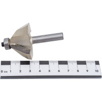 Фреза кромочная конусная 45 градусов по дереву (48х22.5 мм; хвостовик 8 мм) Strong СТФ-10240048