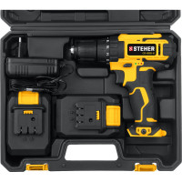Дрель-шуруповерт STEHER 20В, 2 АКБ 2Ач CD-200-2