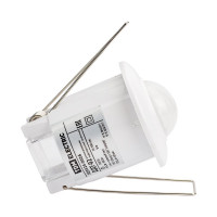 Датчик движения TDM ELECTRIC ДДТ-02 40мм, 800Вт, 10-900с, 6м, 3+лк, 120 сбоку+360 сверху градусов, IP20 SQ0324-0026