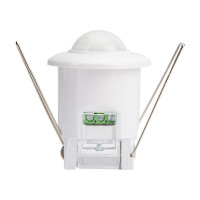 Датчик движения TDM ELECTRIC ДДТ-02 40мм, 800Вт, 10-900с, 6м, 3+лк, 120 сбоку+360 сверху градусов, IP20 SQ0324-0026