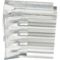 Коннектор TWT RJ45 UTP 8P8C, универсальный, со вставкой, cat.6, 100 шт. PL45-8P8C-6V