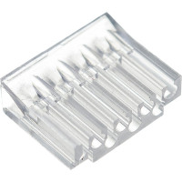 Коннектор TWT RJ45 UTP 8P8C, универсальный, со вставкой, cat.6, 100 шт. PL45-8P8C-6V