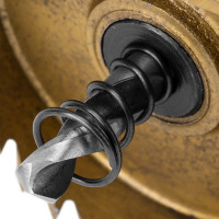 Коронка по металлу HSS, 55 мм, нитридтитановое покрытие Denzel 724118