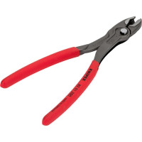 Захватные клещи Knipex TwinGrip, 4 - 22 мм, чернённые, длина 200 мм, обливные рукоятки, KN-8201200