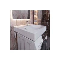 Раковина над стиральной машиной Paola Liguria-500 с кронштейнами 4660105230700