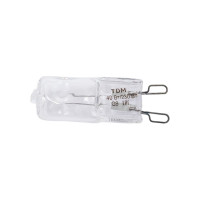 Лампочка капсульная галогенная JCD - 40 Вт - 230 В - G9 прозрачная TDM ELECTRIC SQ0341-0056