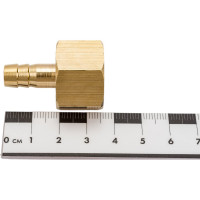 Штуцер Профитт латунный пневмо 1/2" ВР х 8 мм 9276539